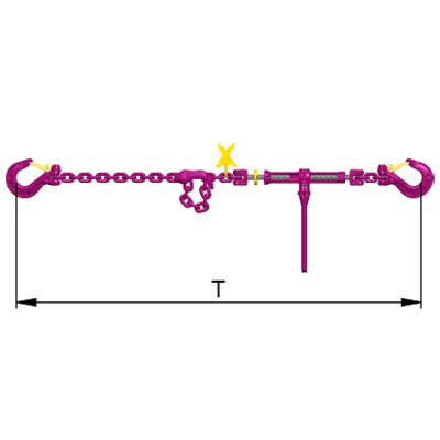 ICE Lashing chains with tensioner ICE-CURT-GAKO and IMVK