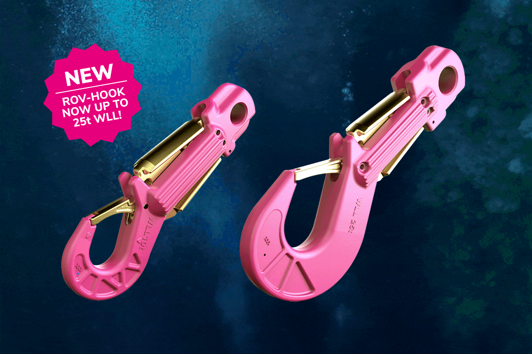 Rud ROV Hook for Subsea Lifting 25 toness WLL RUD
